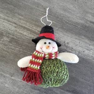Xmas Snowman BI Small Holiday Decor